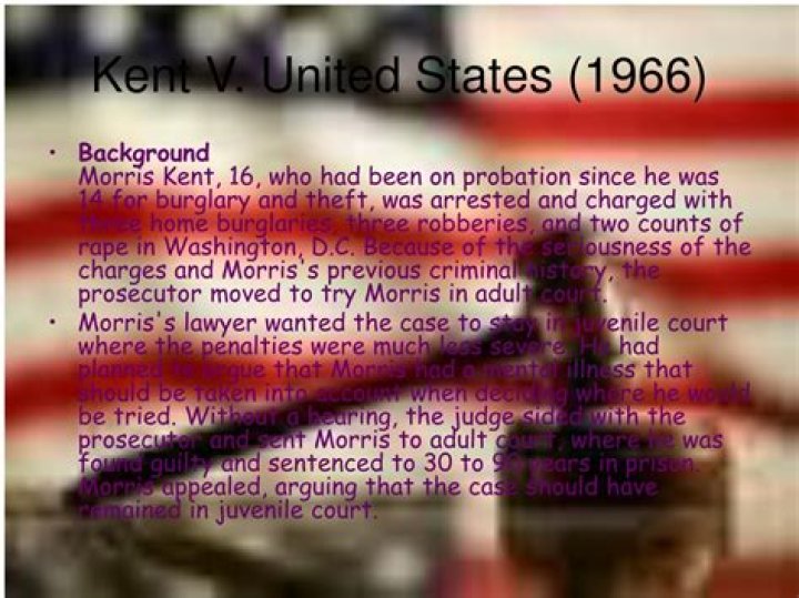 When was Kent v United States