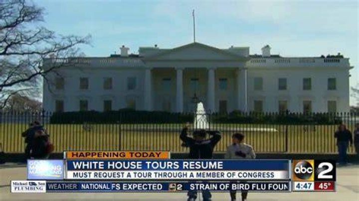 When Will White House Tours Resume