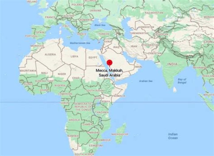 Where Is Mecca On The World Map