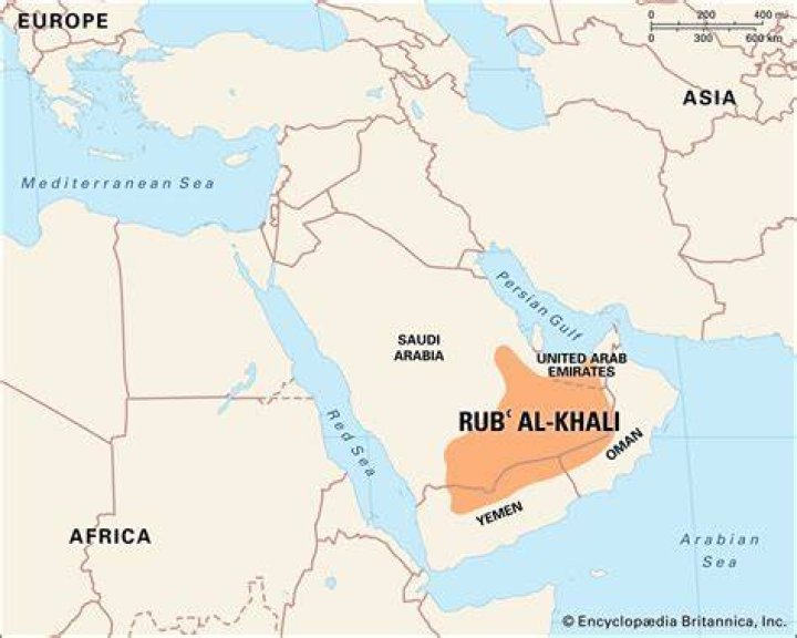 Where Is Rub Al Khali Located