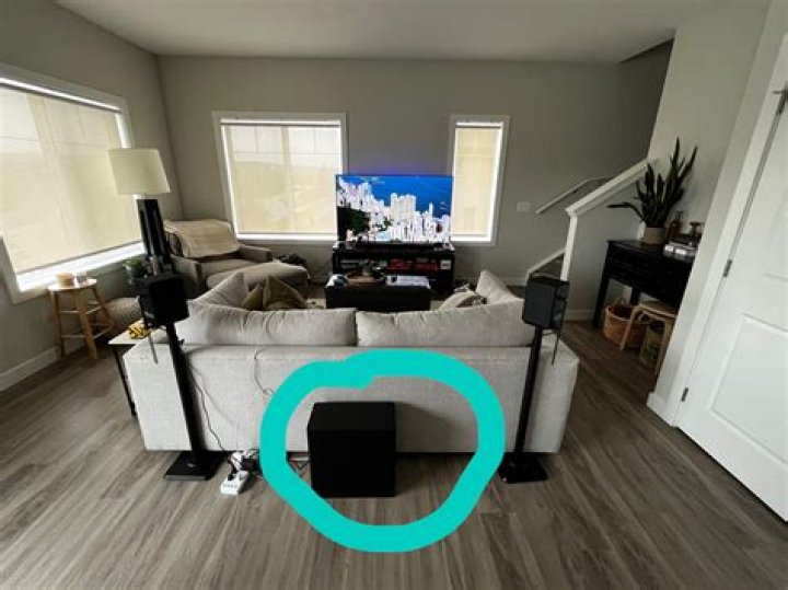 Where should I put speakers in my living room
