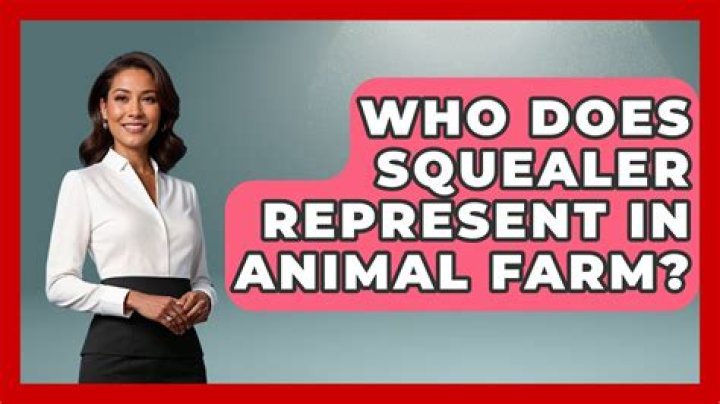 Who represents squealer
