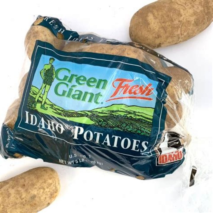 Why are my Idaho potatoes green